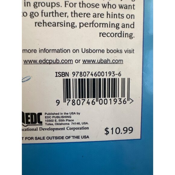 Usborne Music Guides Learn To Play Guitar Book Acoustic & Electric ISBN 97807460 - Picture 3 of 3
